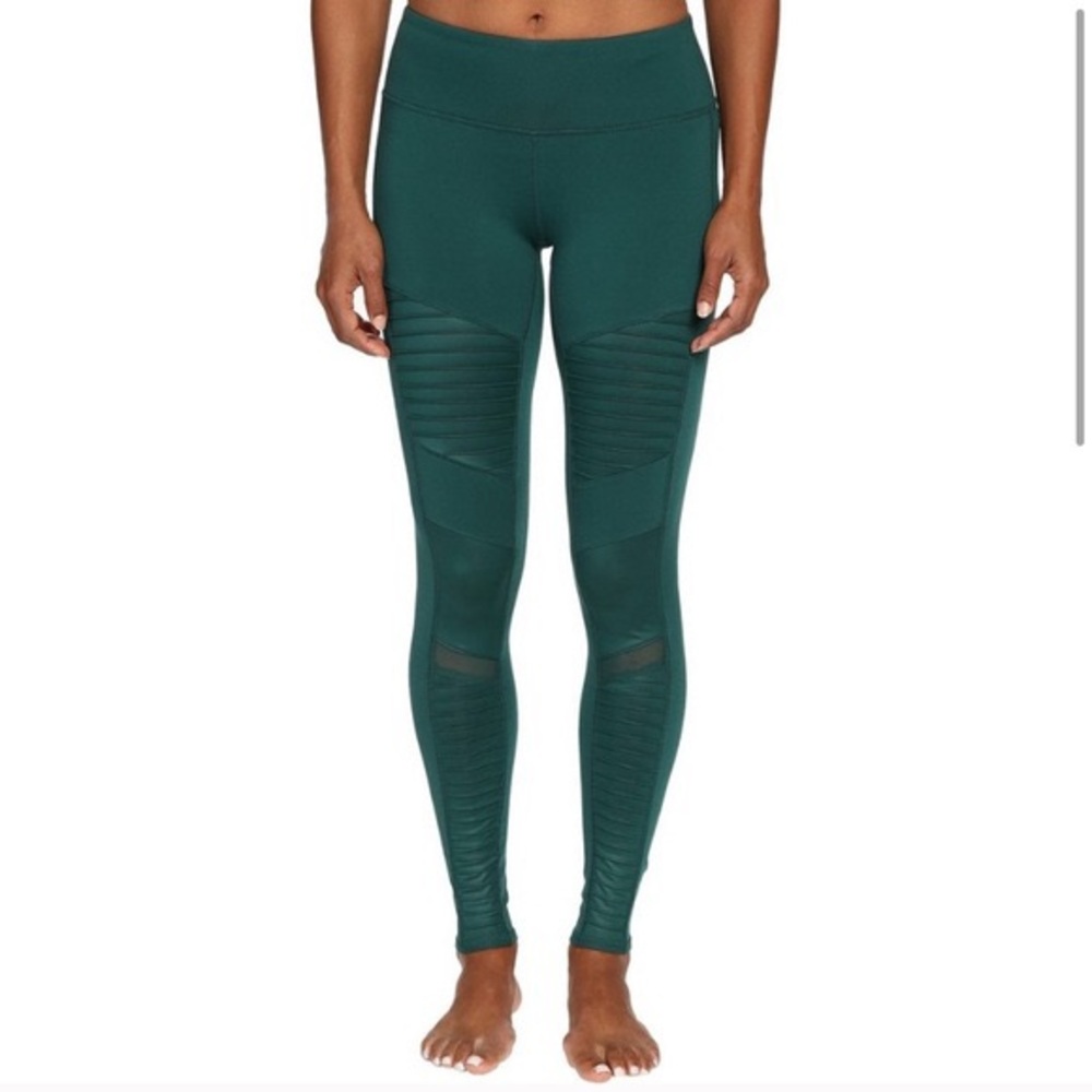 Alo high-waisted moto leggings